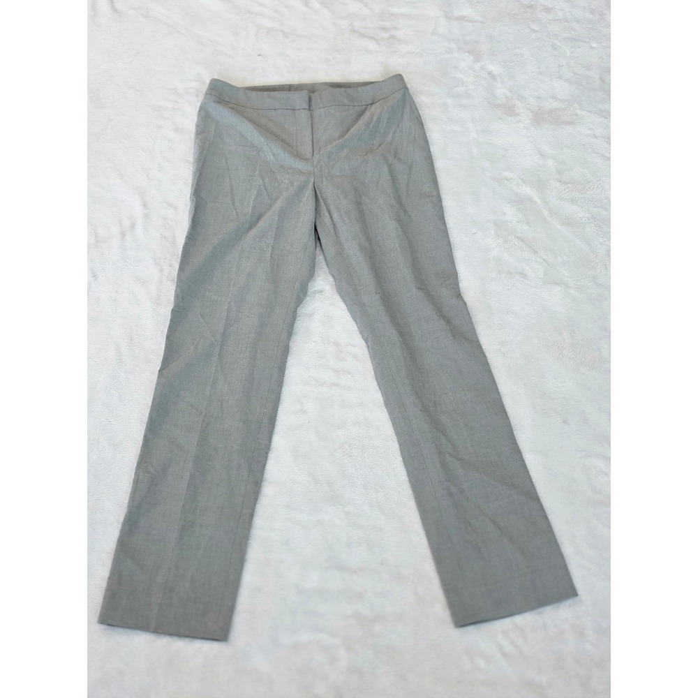 Alex Marie Gray Trousers Pants Straight Leg Career Work Women's Size 4‎